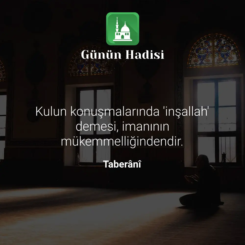 Günün Hadisi