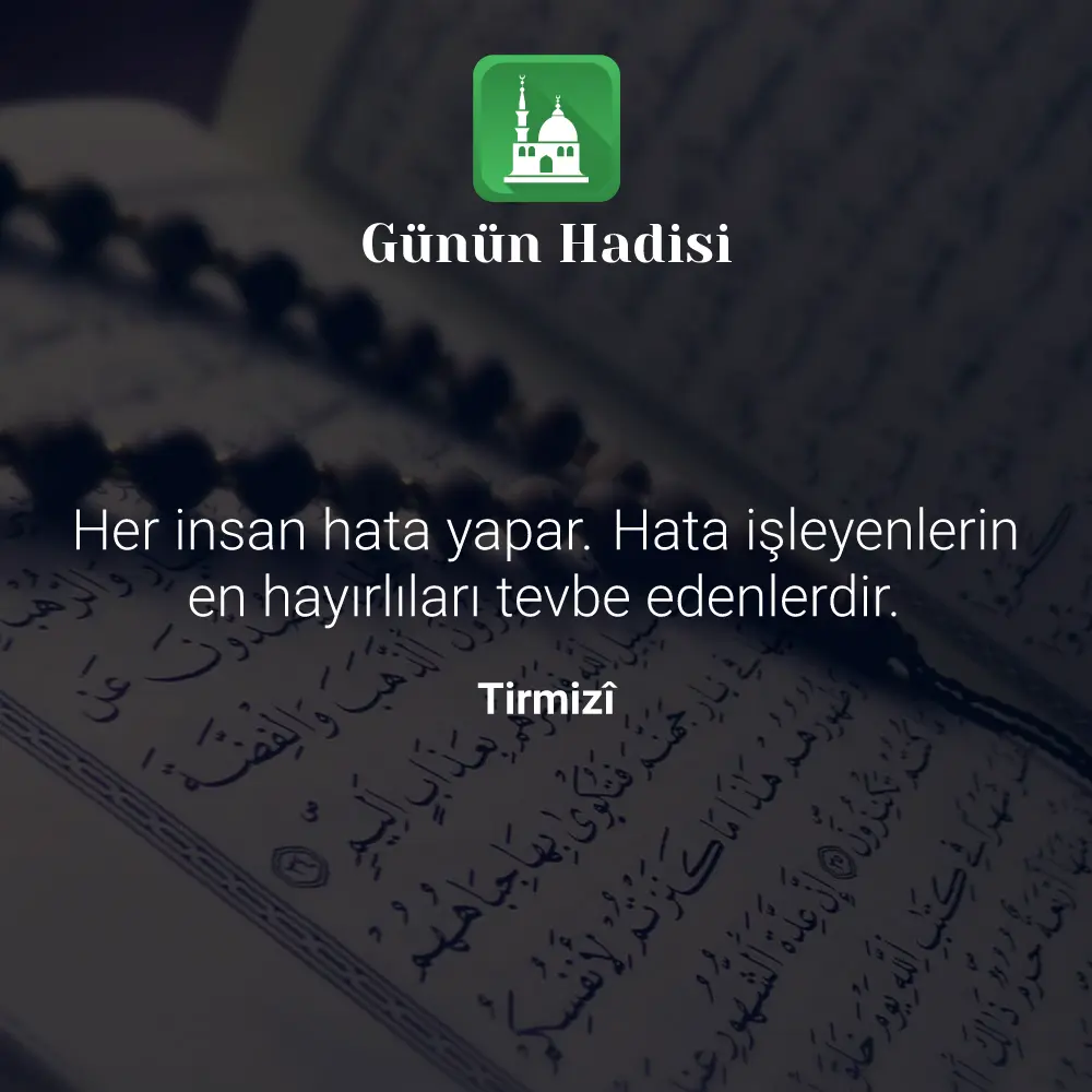 Günün Hadisi