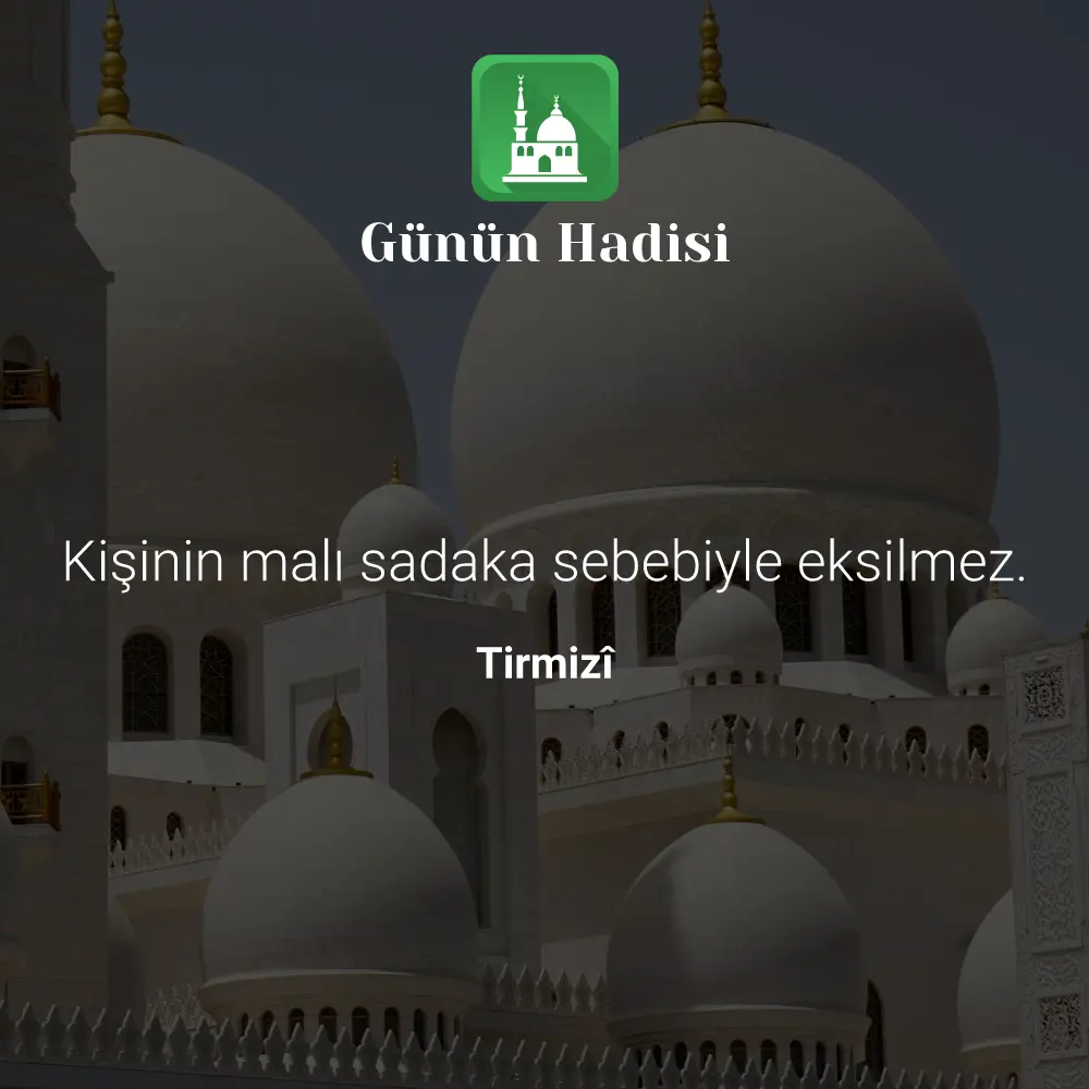 Günün Hadisi