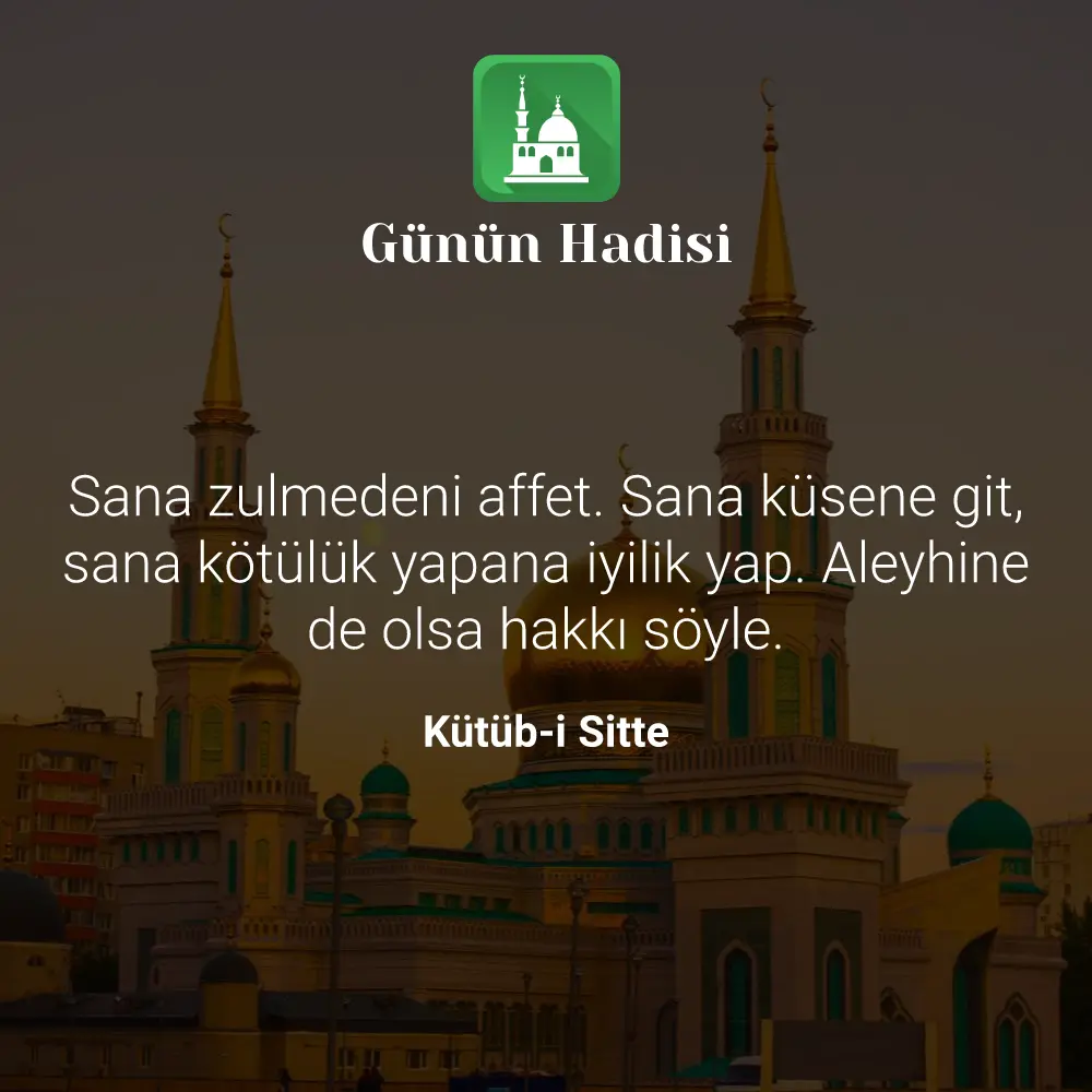 Günün Hadisi