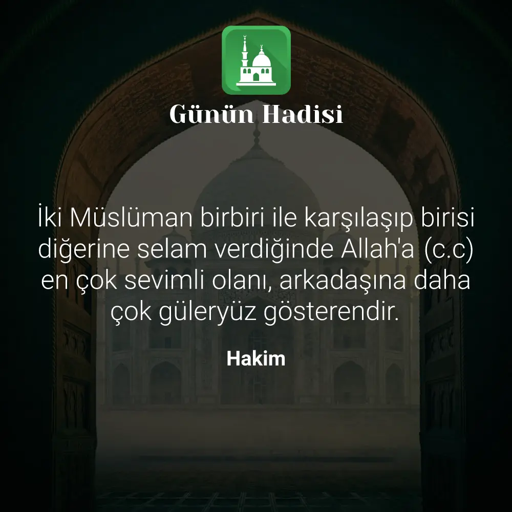 Günün Hadisi