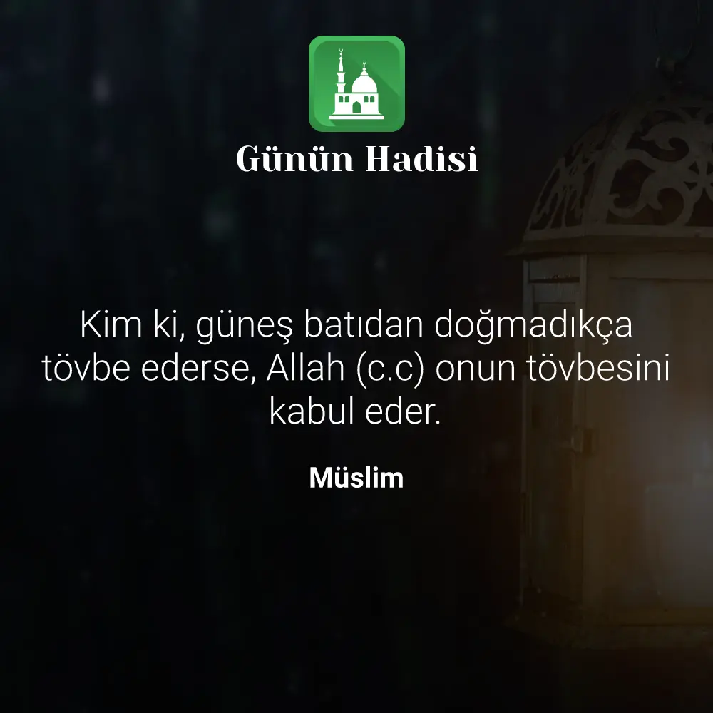 Günün Hadisi