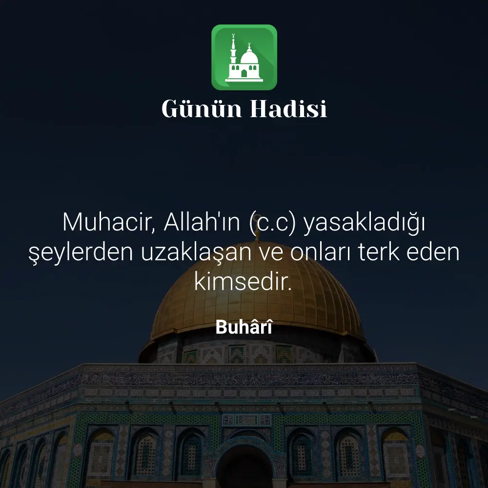 Günün Hadisi