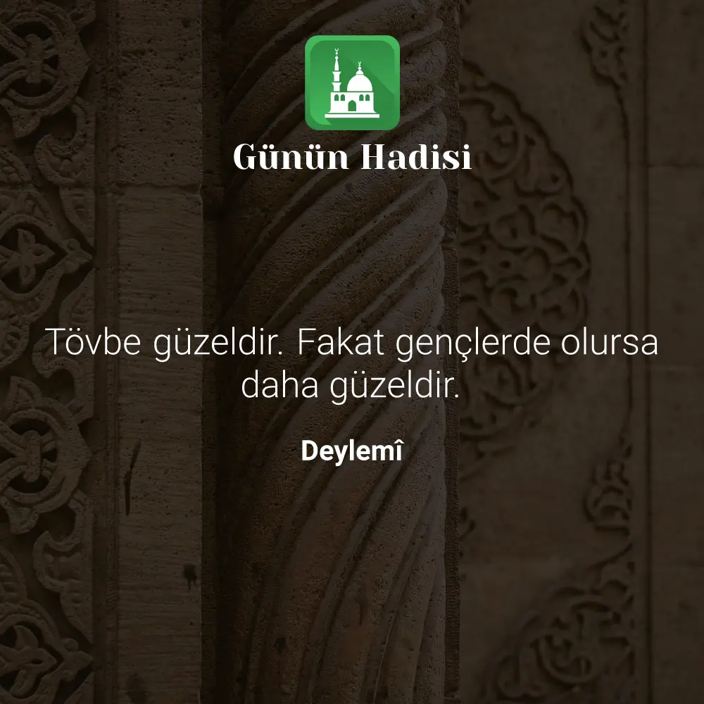 Günün Hadisi