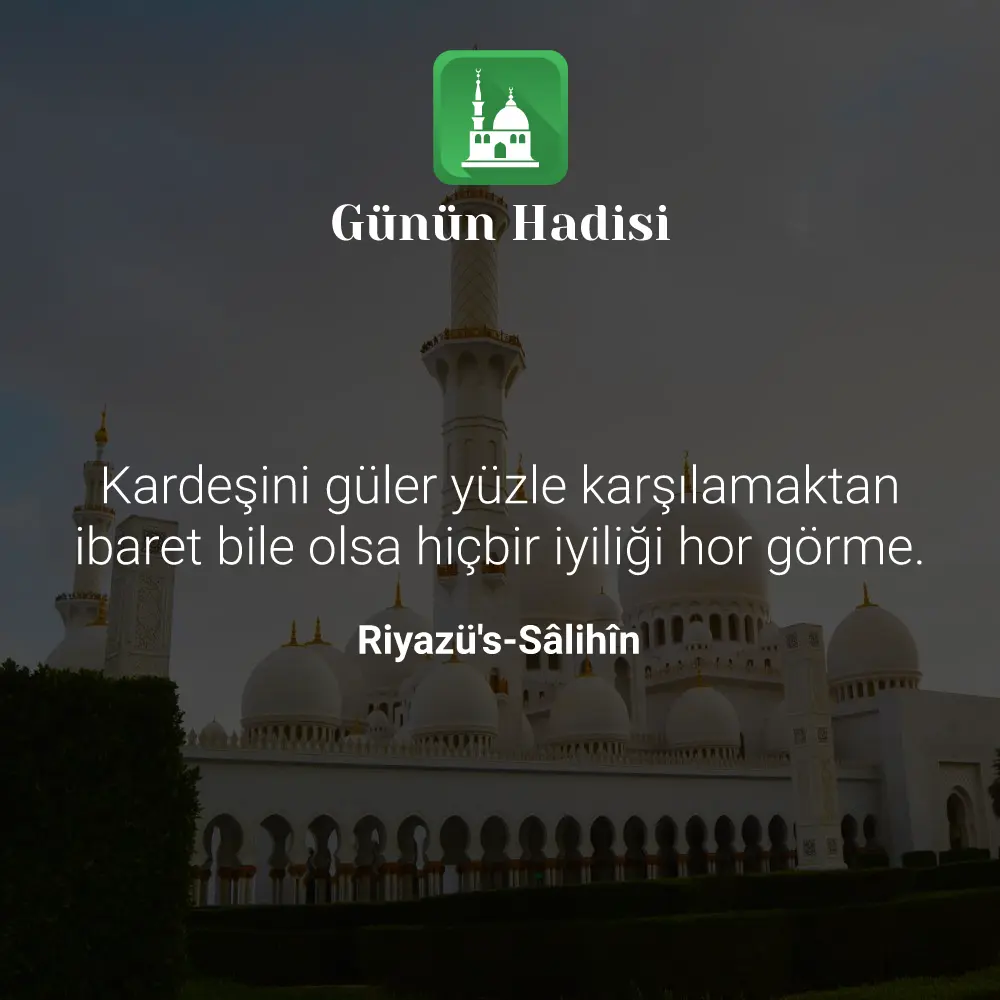 Günün Hadisi