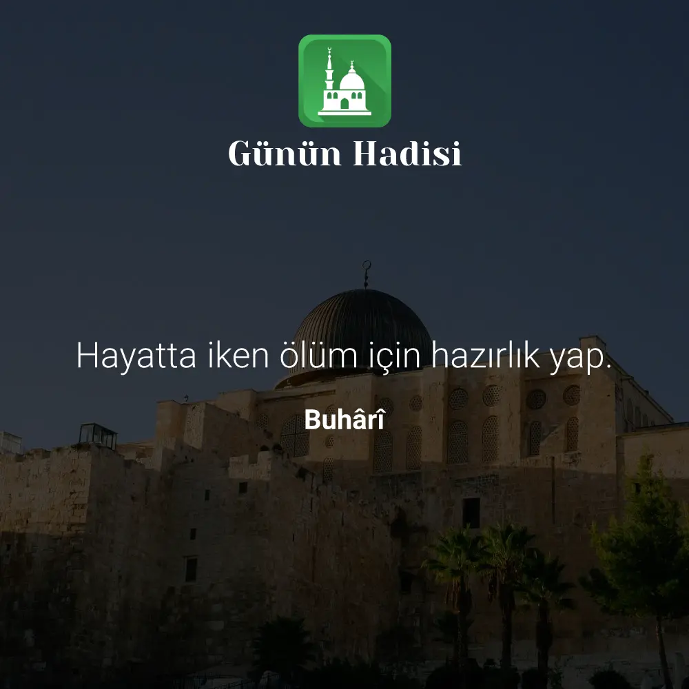 Günün Hadisi