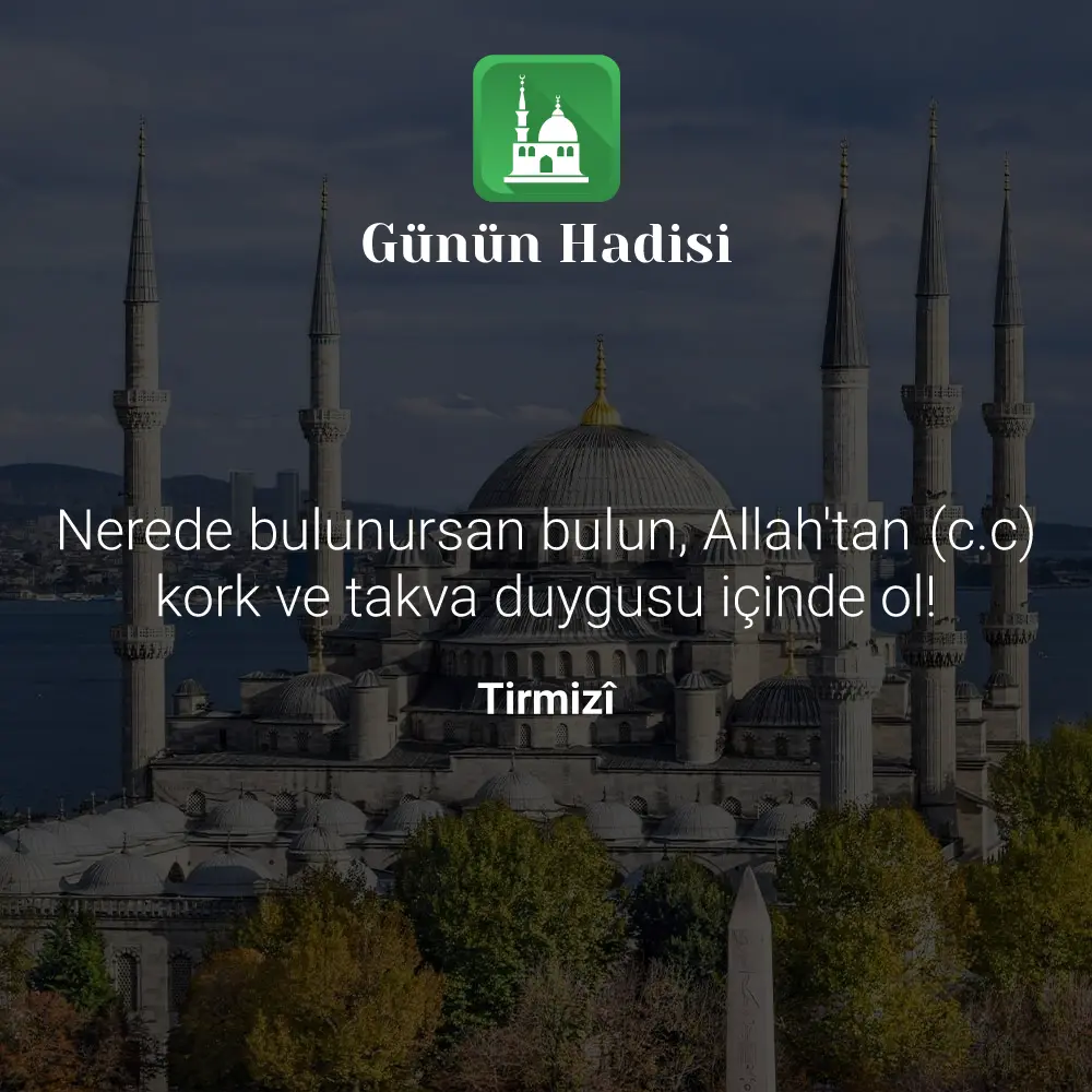 Günün Hadisi