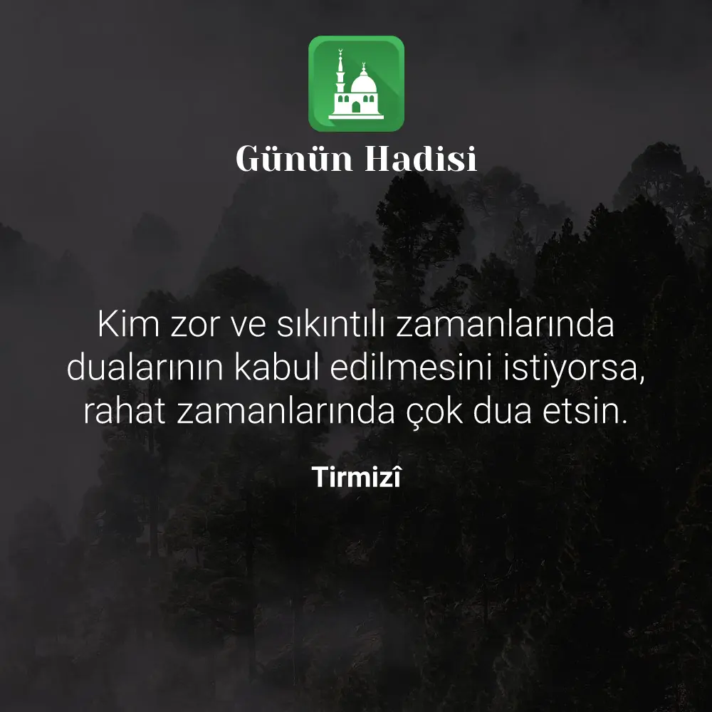 Günün Hadisi