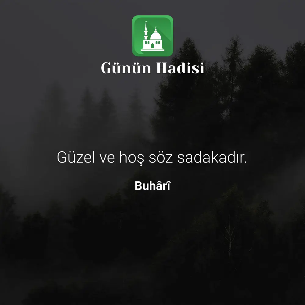 Günün Hadisi