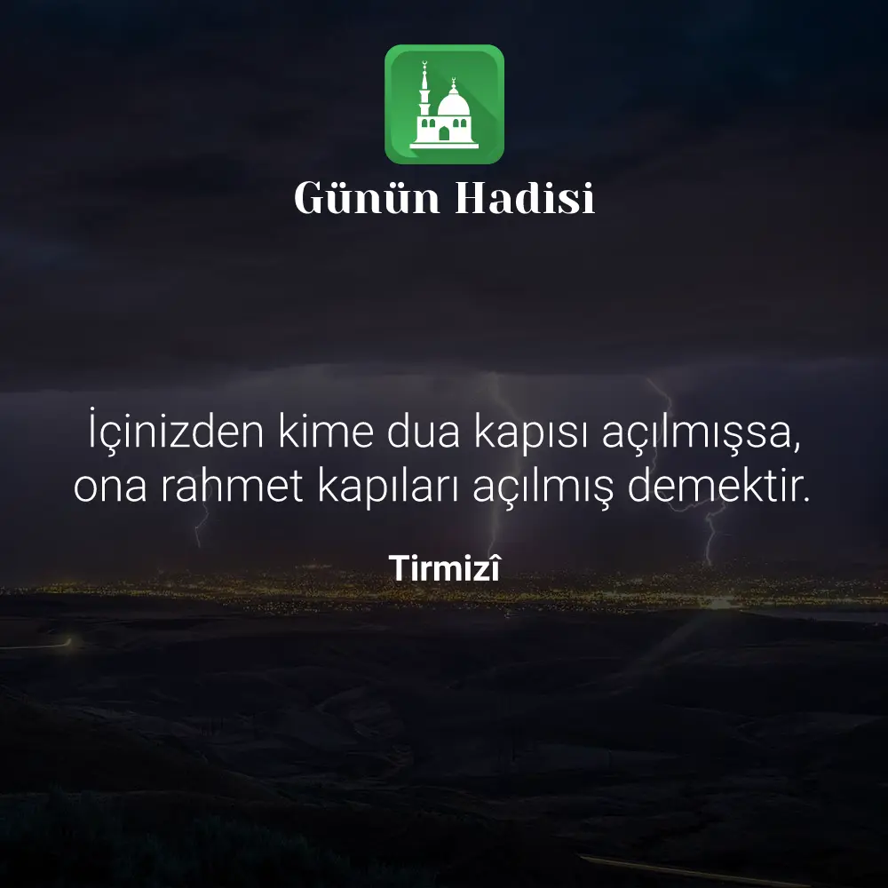 Günün Hadisi