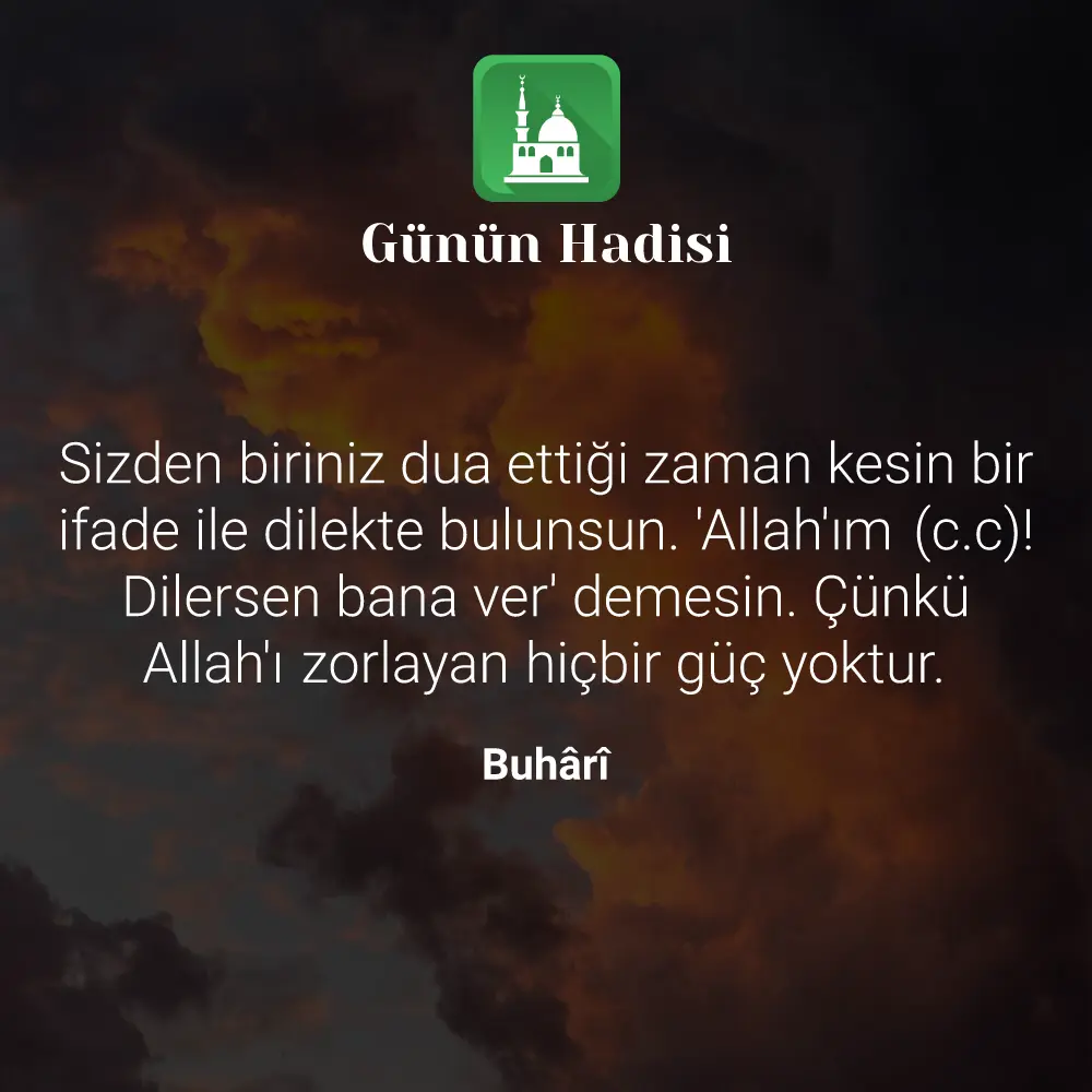 Günün Hadisi