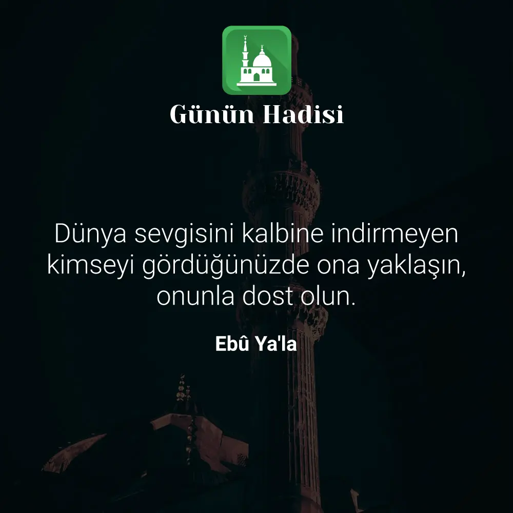 Günün Hadisi