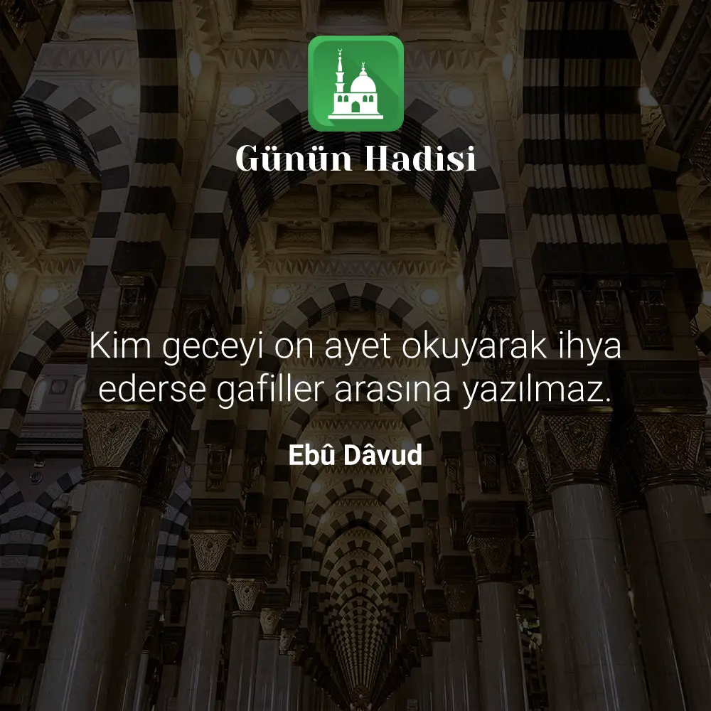 Günün Hadisi