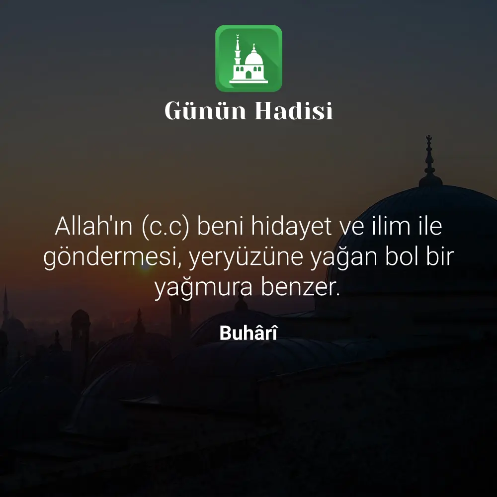 Günün Hadisi