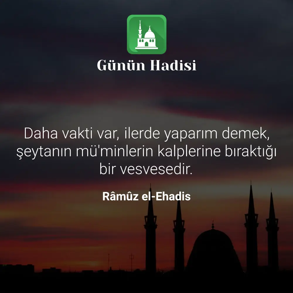 Günün Hadisi