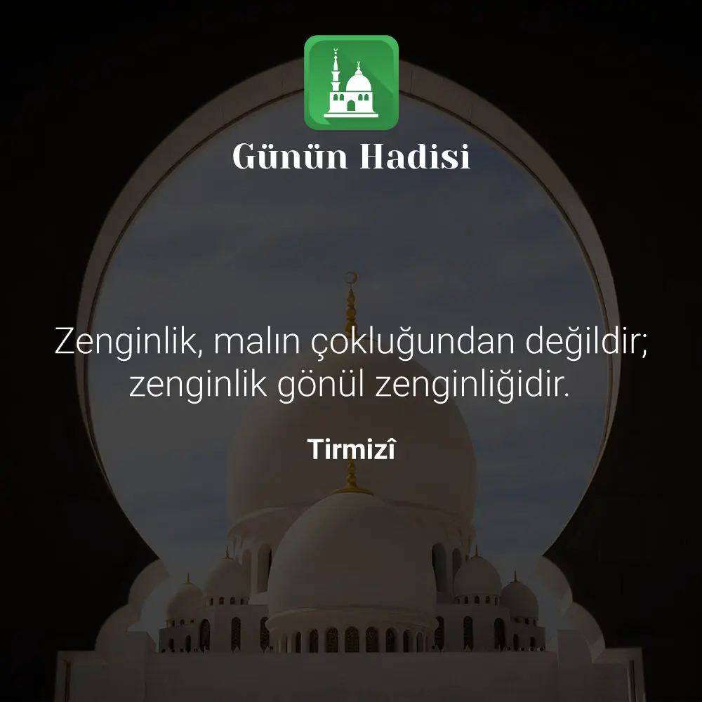 Günün Hadisi