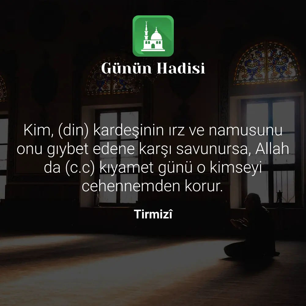 Günün Hadisi