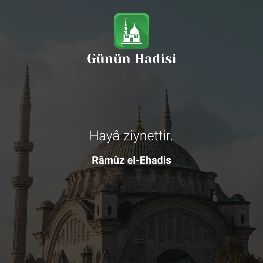 Günün Hadisi