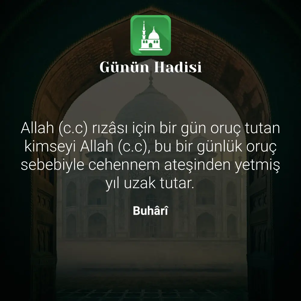 Günün Hadisi