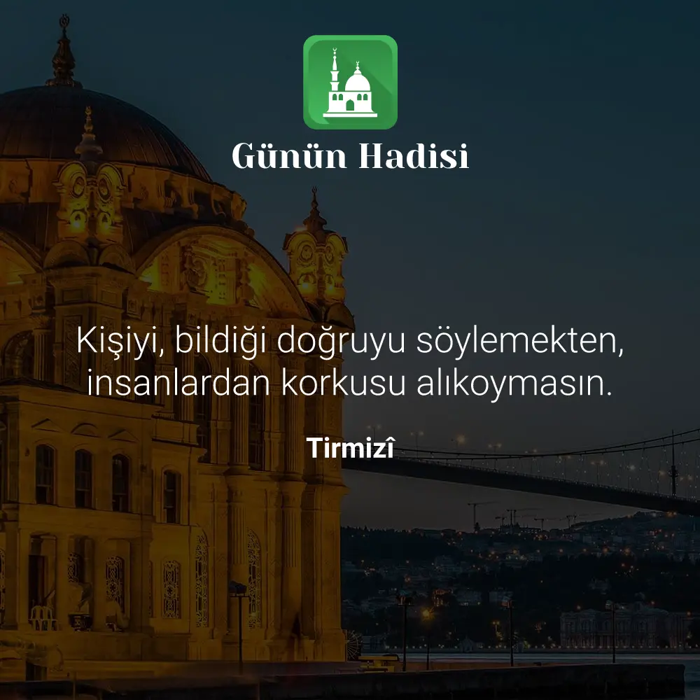 Günün Hadisi