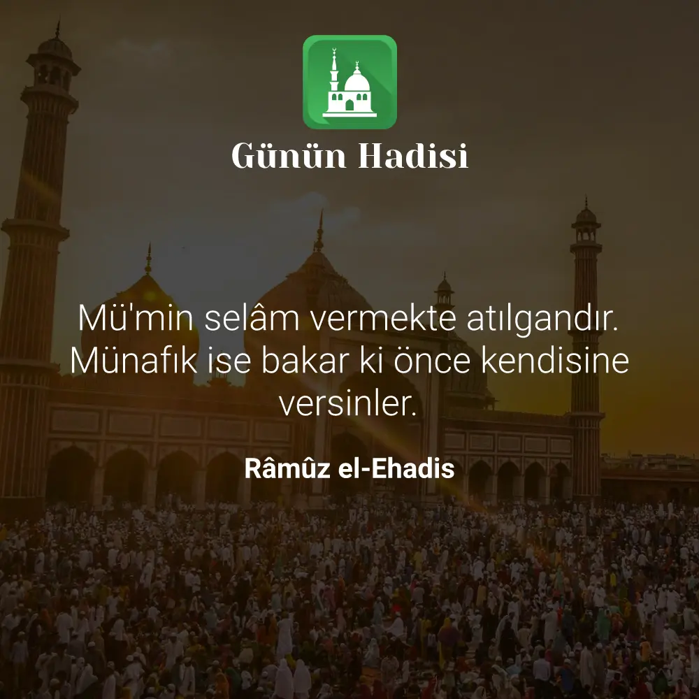 Günün Hadisi