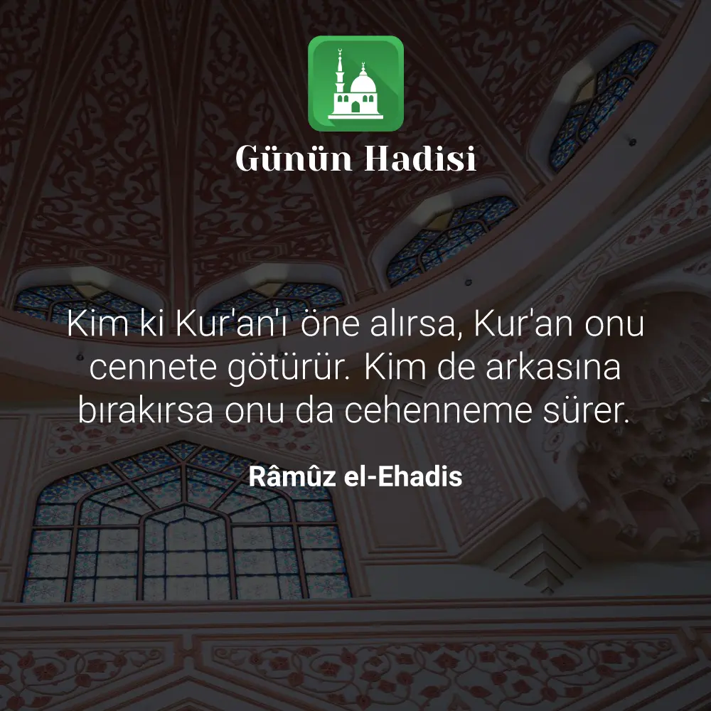 Günün Hadisi