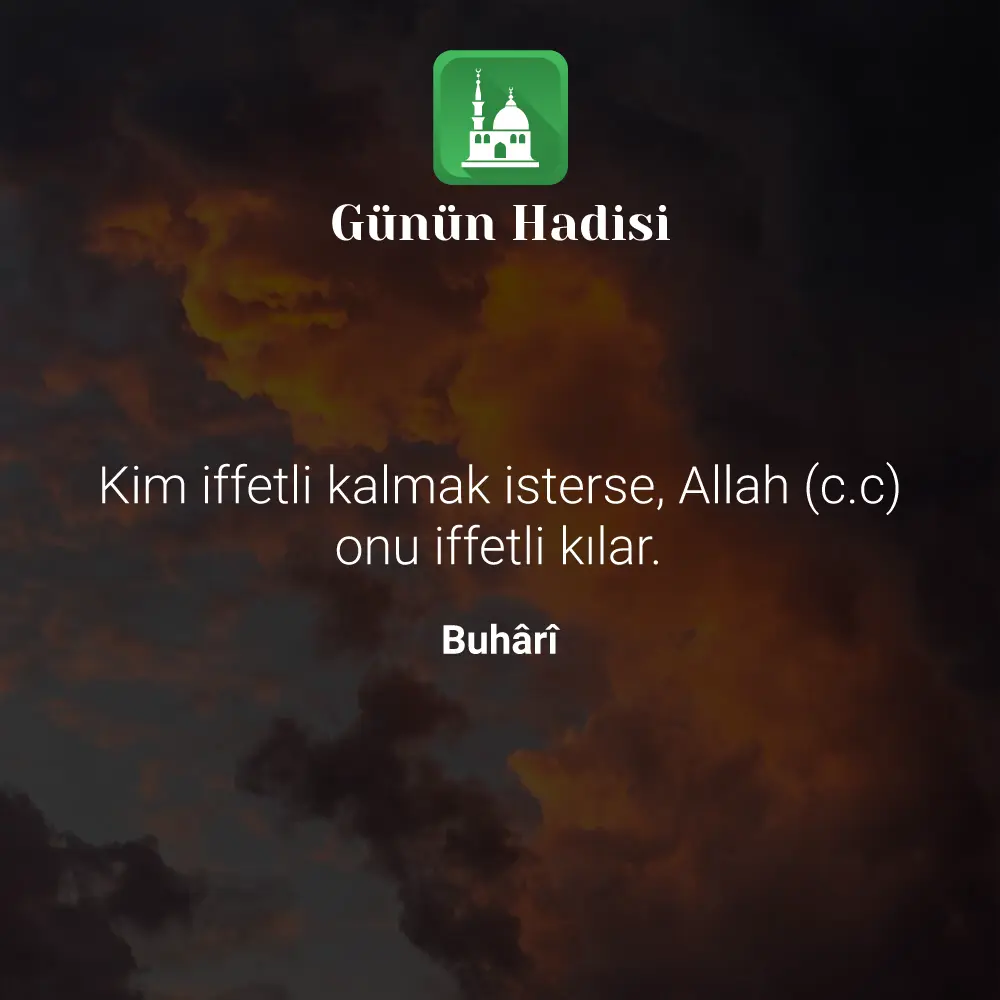 Günün Hadisi
