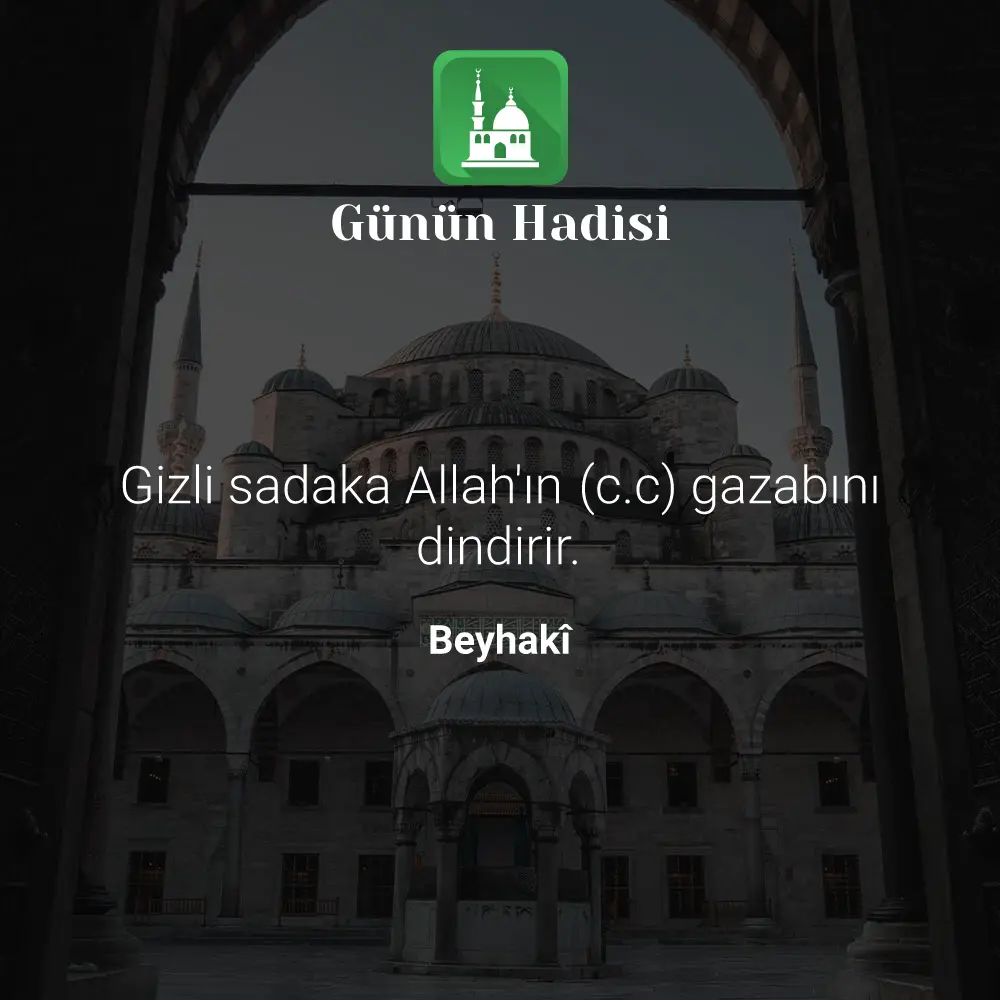 Günün Hadisi