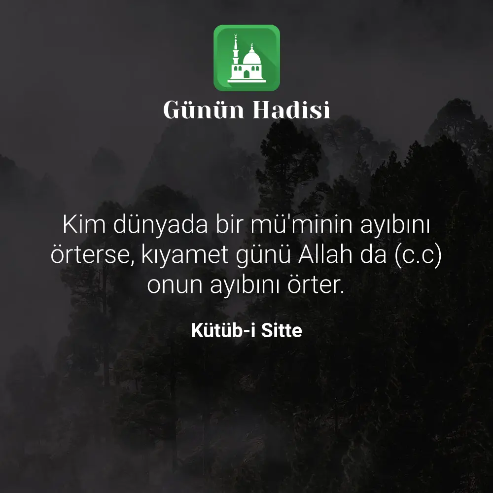 Günün Hadisi