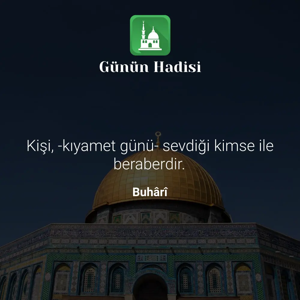 Günün Hadisi