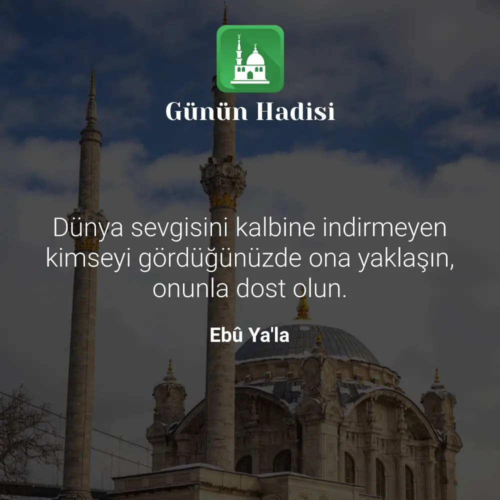 Günün Hadisi