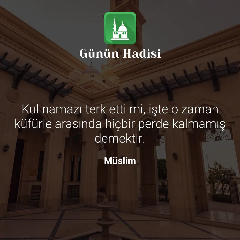 Günün Hadisi