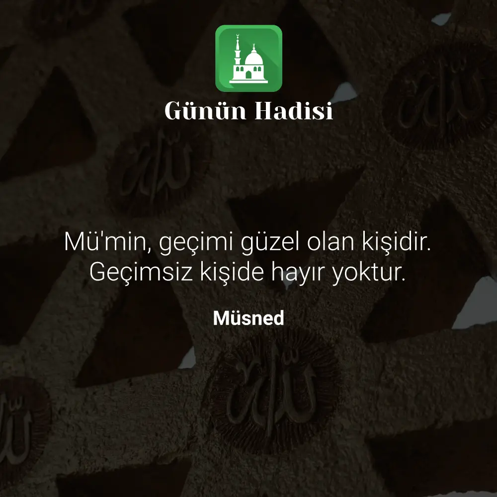 Günün Hadisi