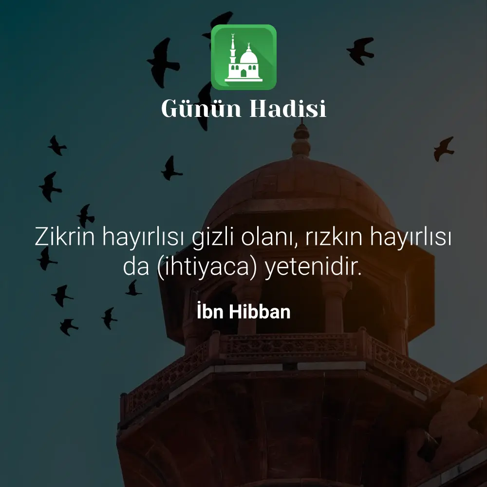 Günün Hadisi