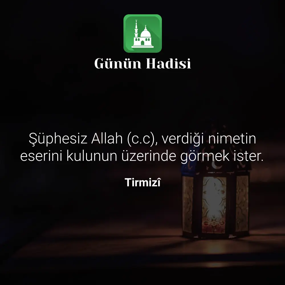 Günün Hadisi