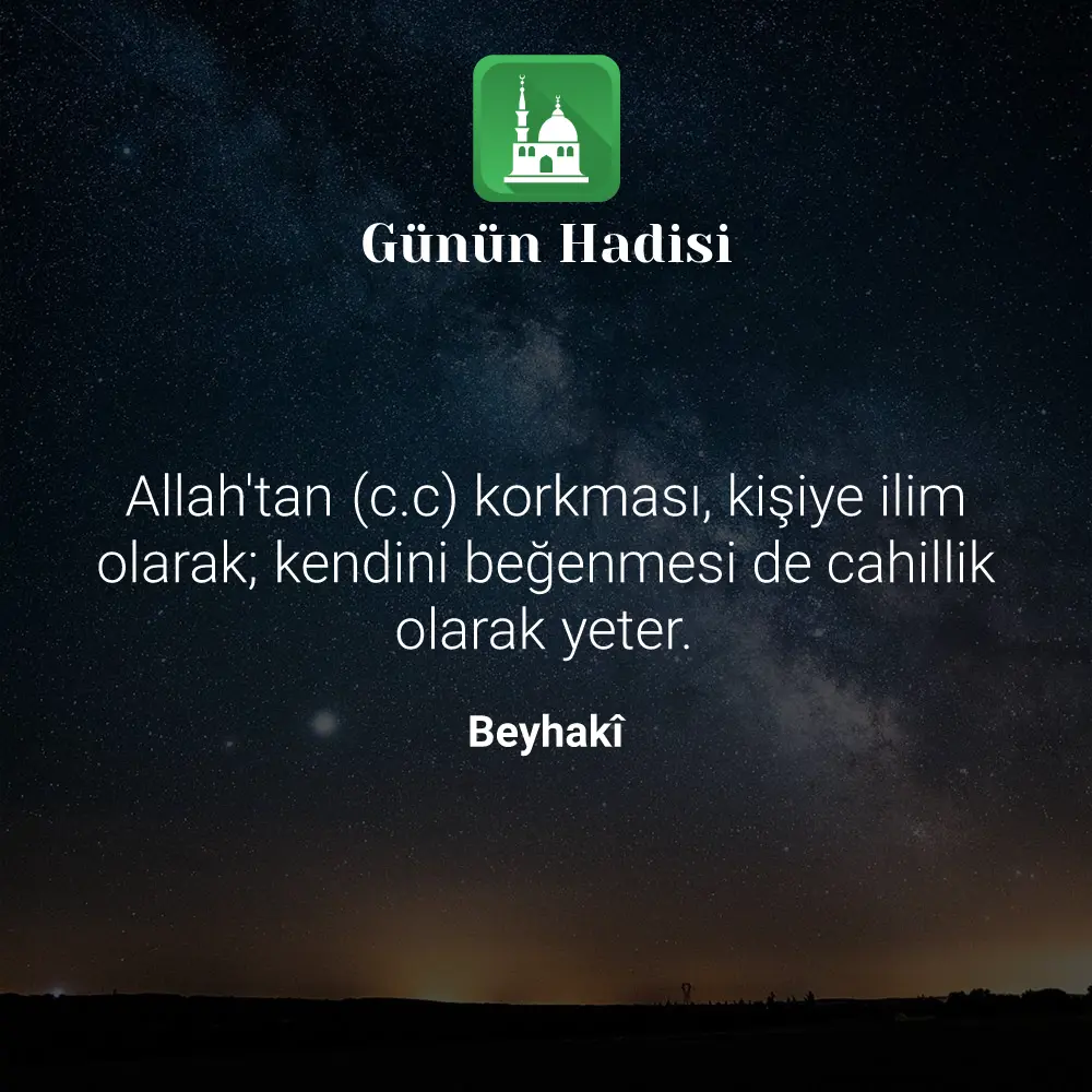 Günün Hadisi