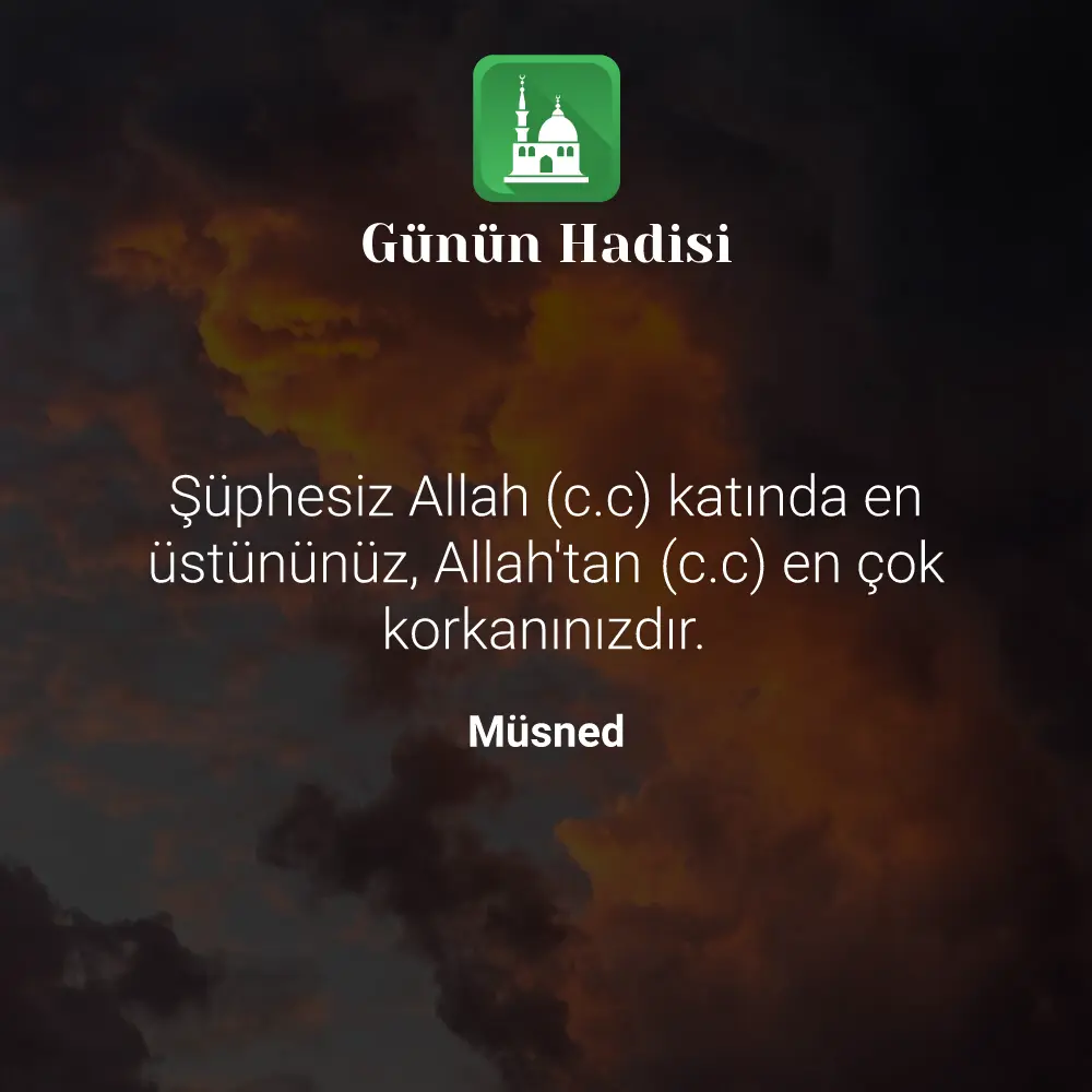 Günün Hadisi