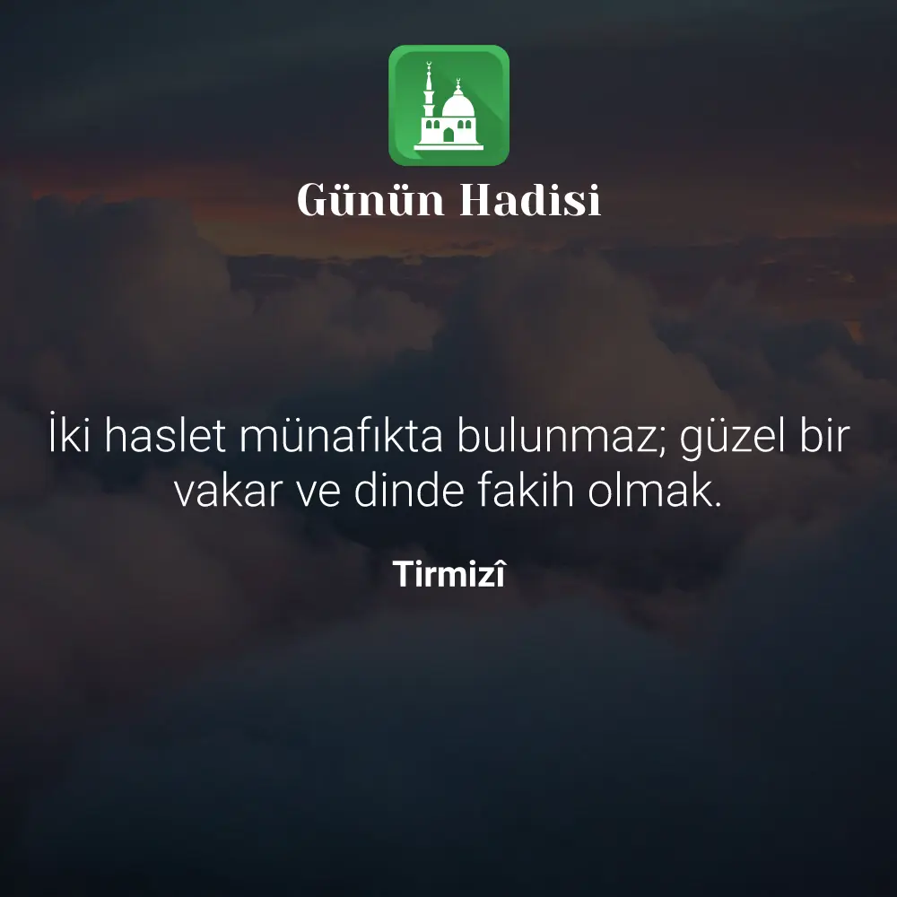 Günün Hadisi