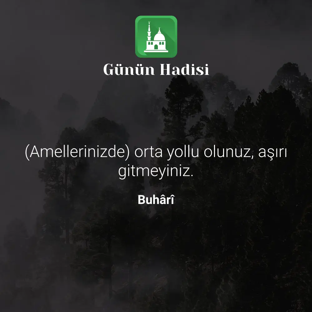 Günün Hadisi