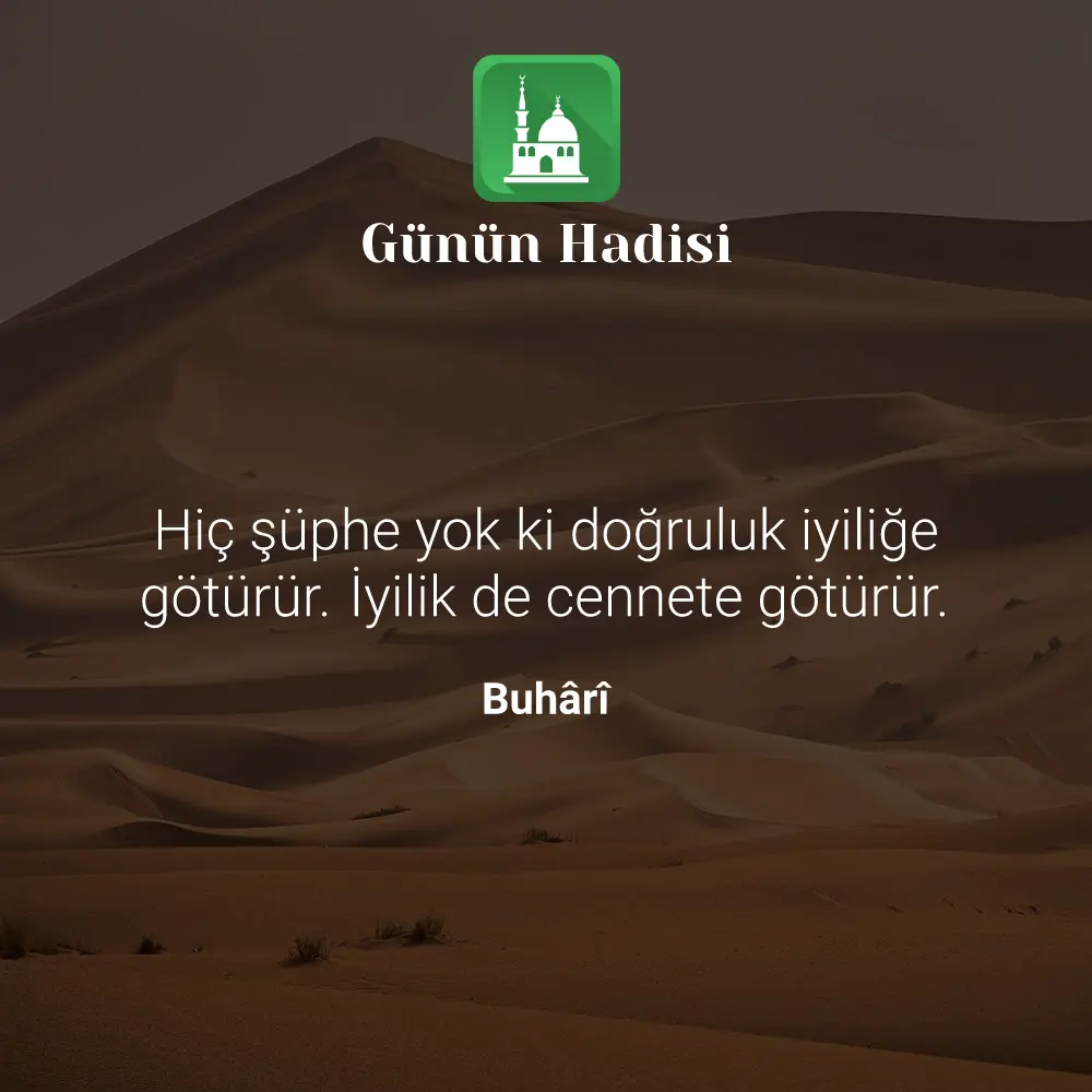 Günün Hadisi