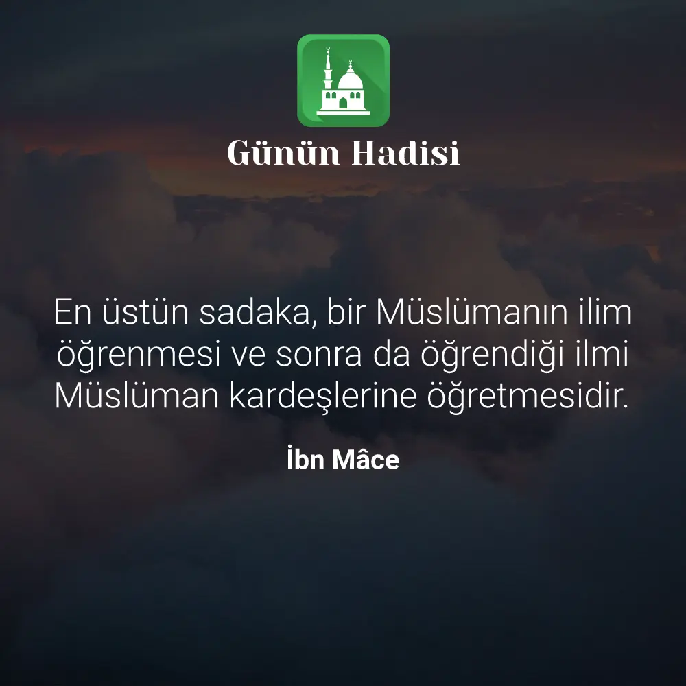 Günün Hadisi