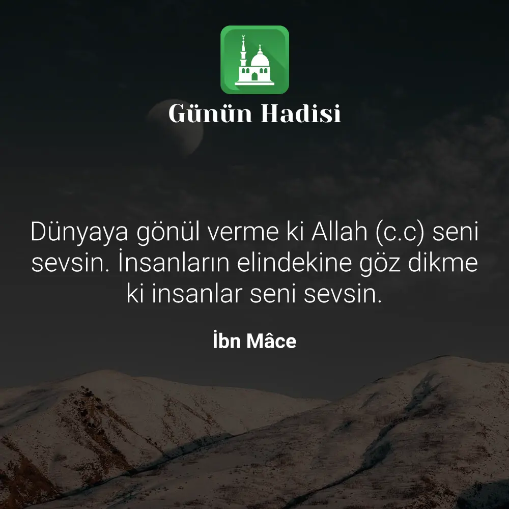 Günün Hadisi